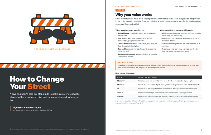 Cover of the guide How to Change Your Street